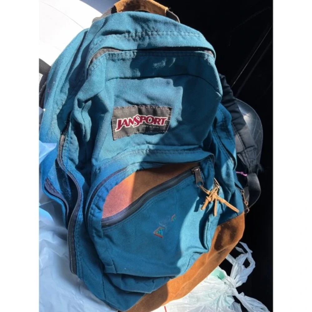 jansport aqua lunch bag Big Break JanSport Big Student Backpack the Big Break is Color:blue haze xpac30